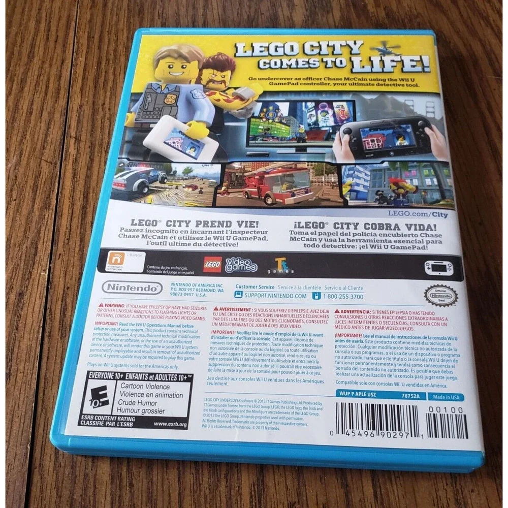 LEGO City Undercover Nintendo Wii U 2013